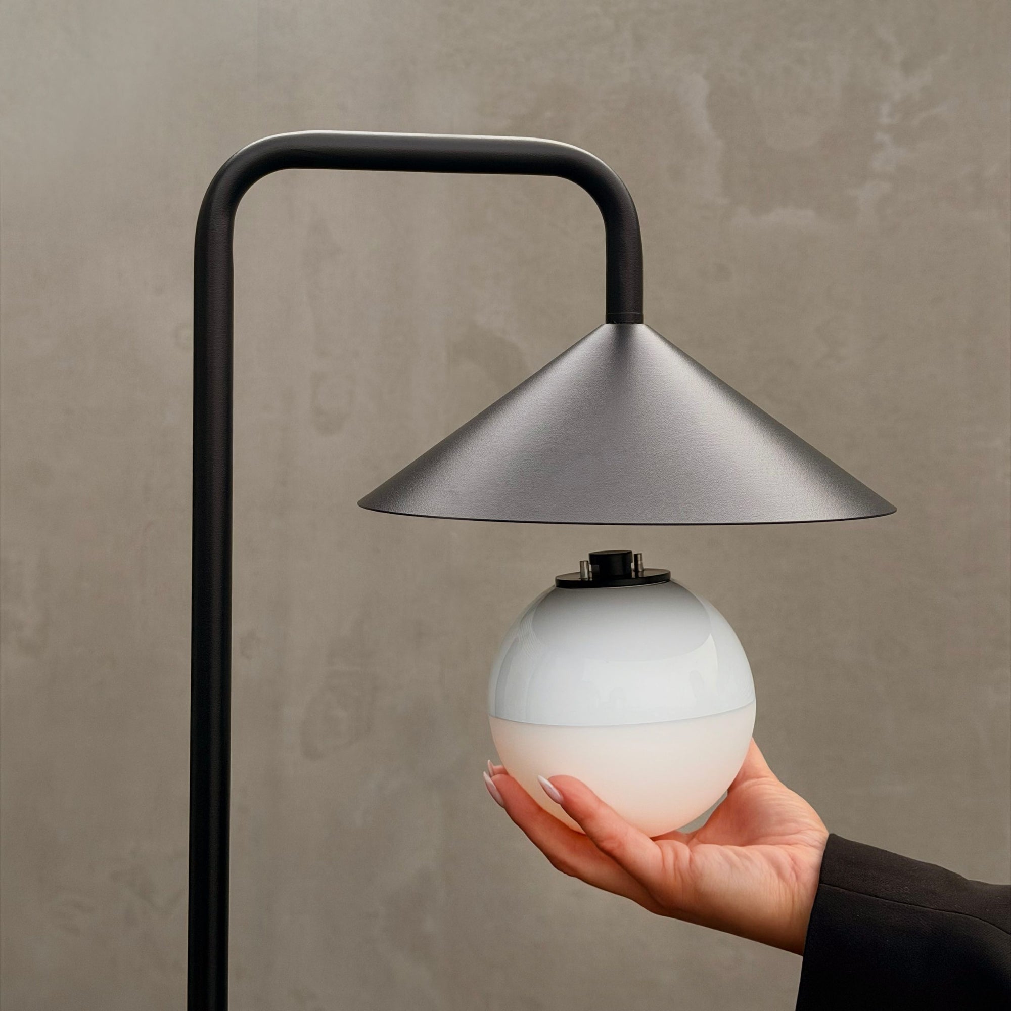 Nova Außen-Gartenstecker mit Lichtkugel und Fernbedienung