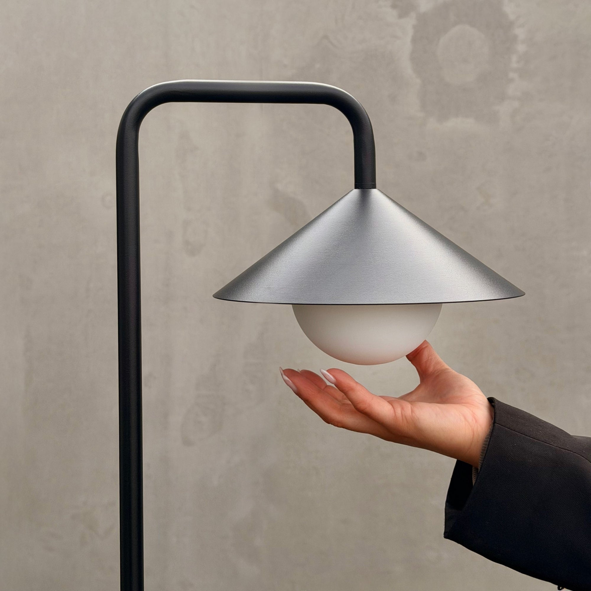 Nova Außen-Gartenstecker mit Lichtkugel und Fernbedienung