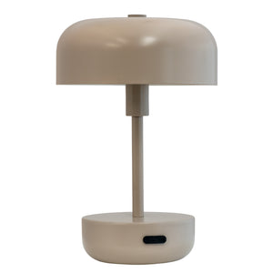 Haipot Wiederaufladbare Tischlampe – Graubraun