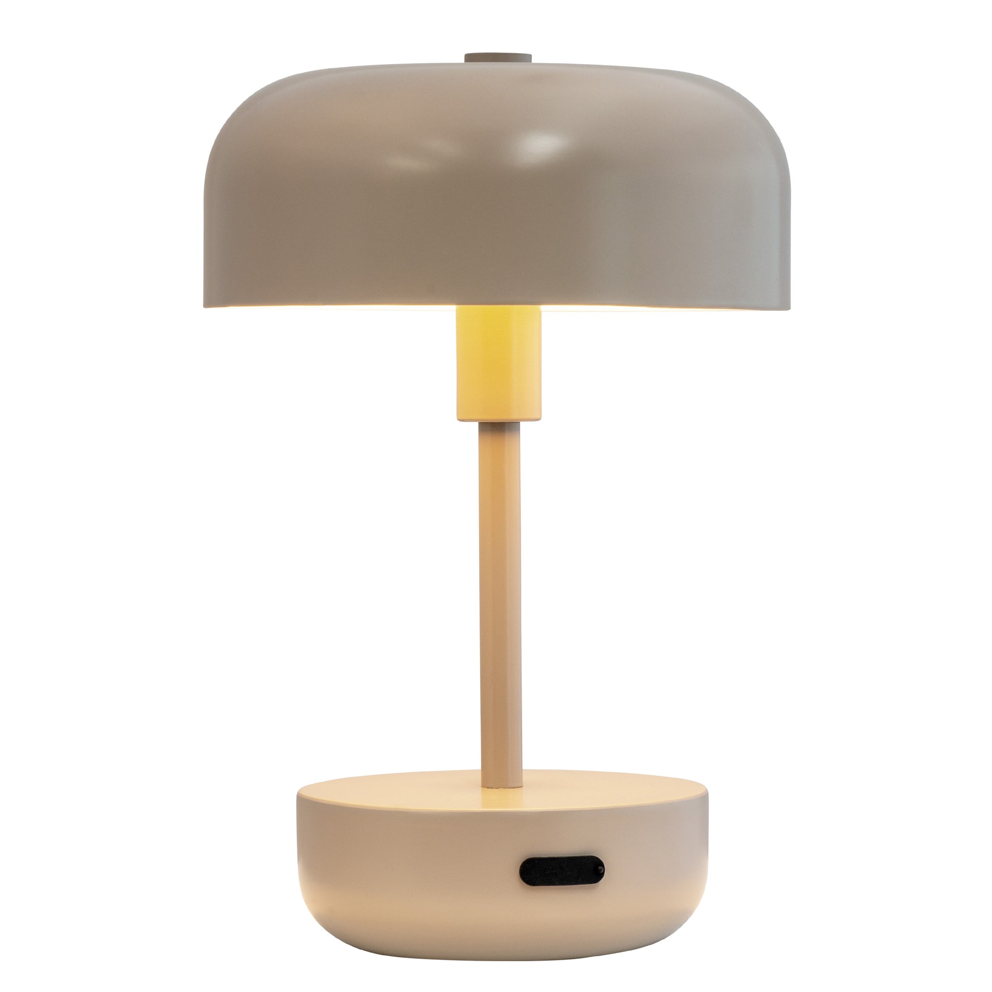Haipot Wiederaufladbare Tischlampe – Graubraun
