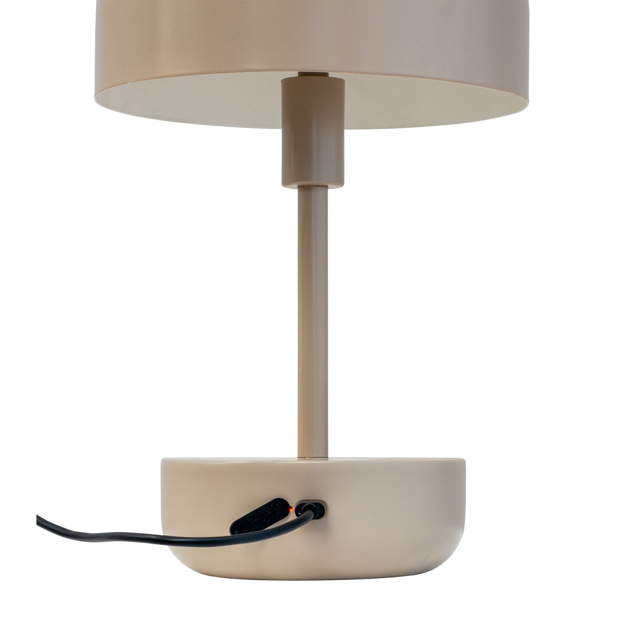 Haipot Wiederaufladbare Tischlampe – Graubraun
