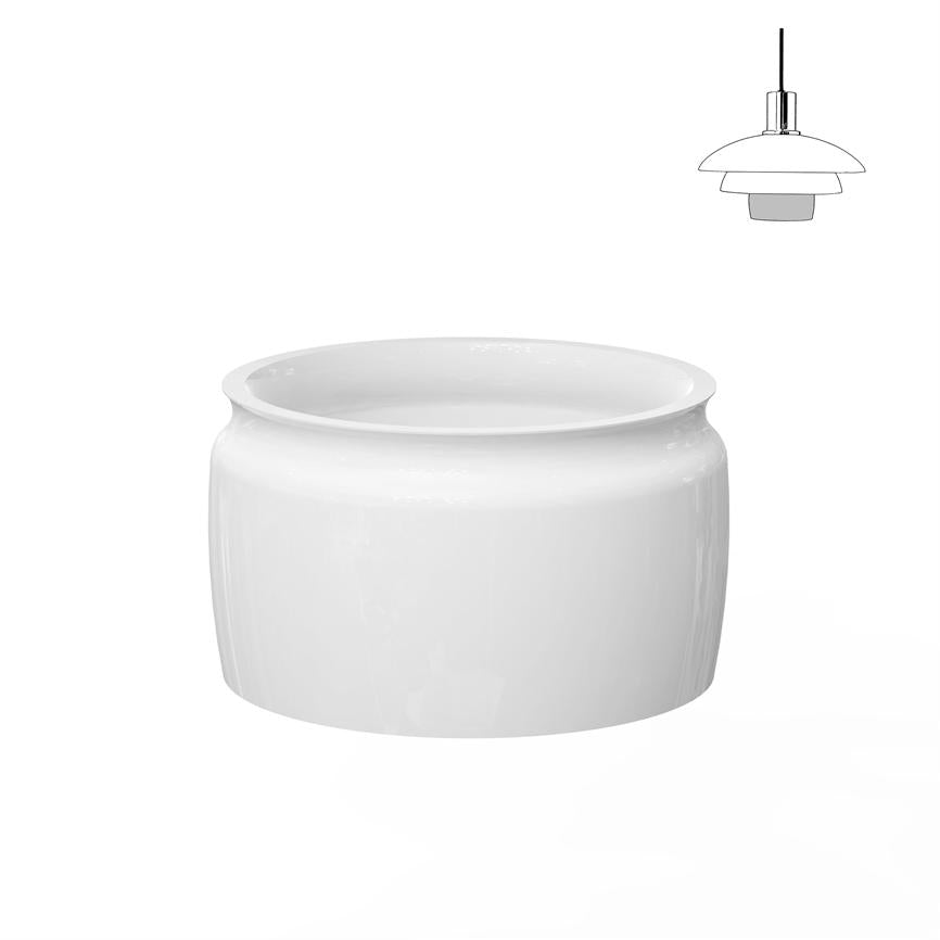 Morph Pendelleuchte Ersatzglas Unterer Schirm Ø21