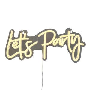 LED-Schild – Lets Party