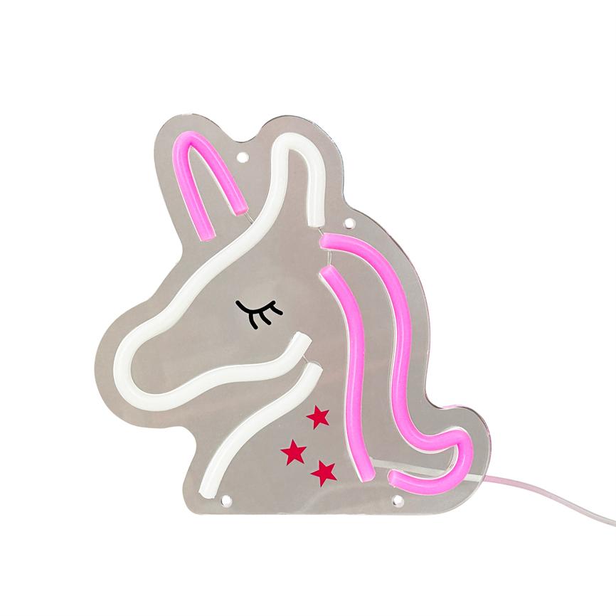 LED Skilt - Unicorn