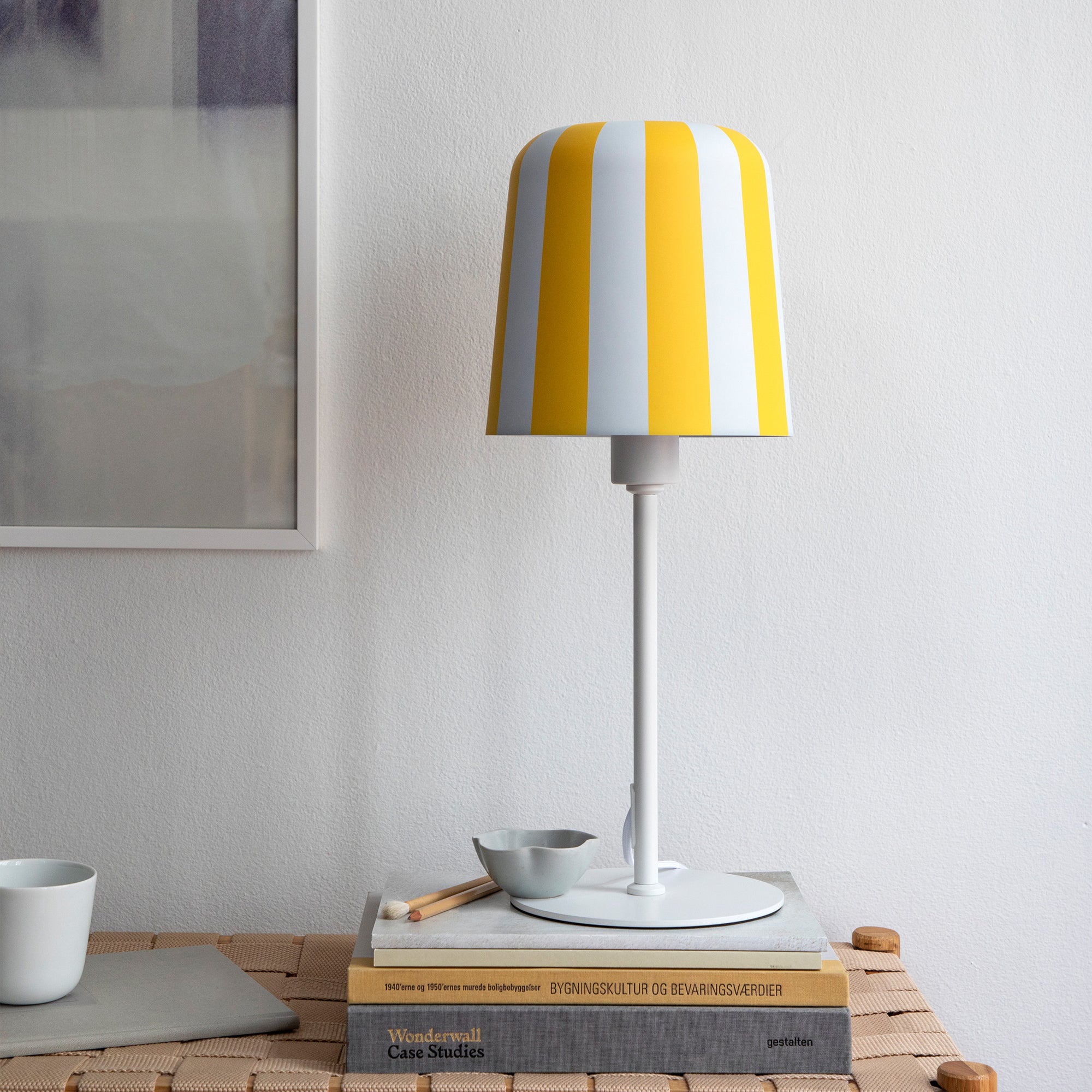 Gry Bordlampe - Gul