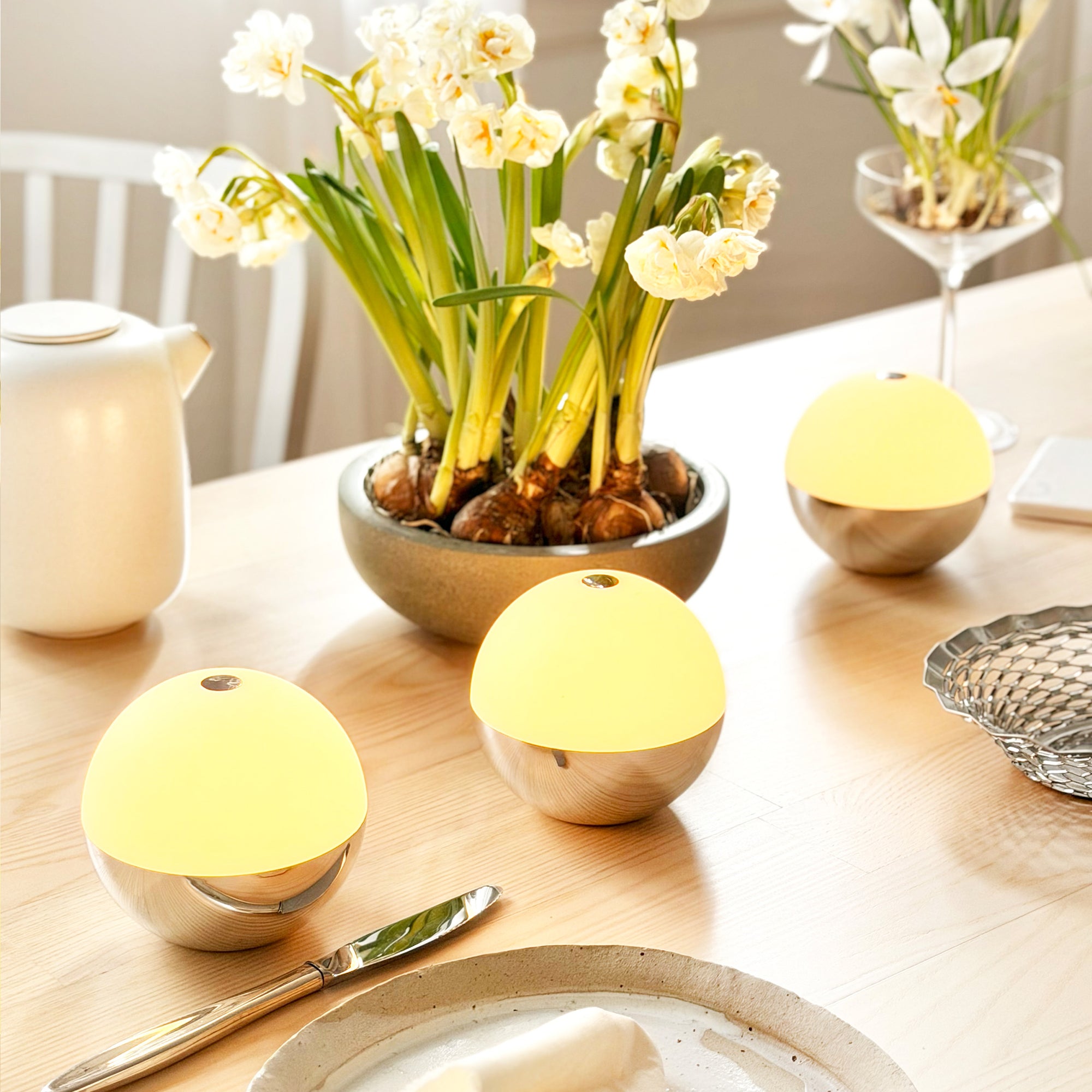 Alba Light Ball 1 stk. - Krom