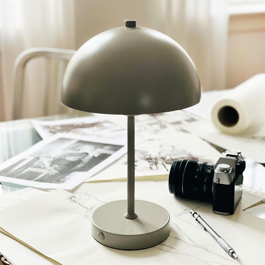 Stockholm LED-Tischlampe mit Akku, Version 2.0 - Cool Grey