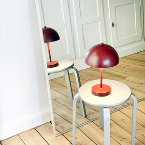 Stockholm LED wiederaufladbare Tischlampe V.2.0 – Dunkelrot