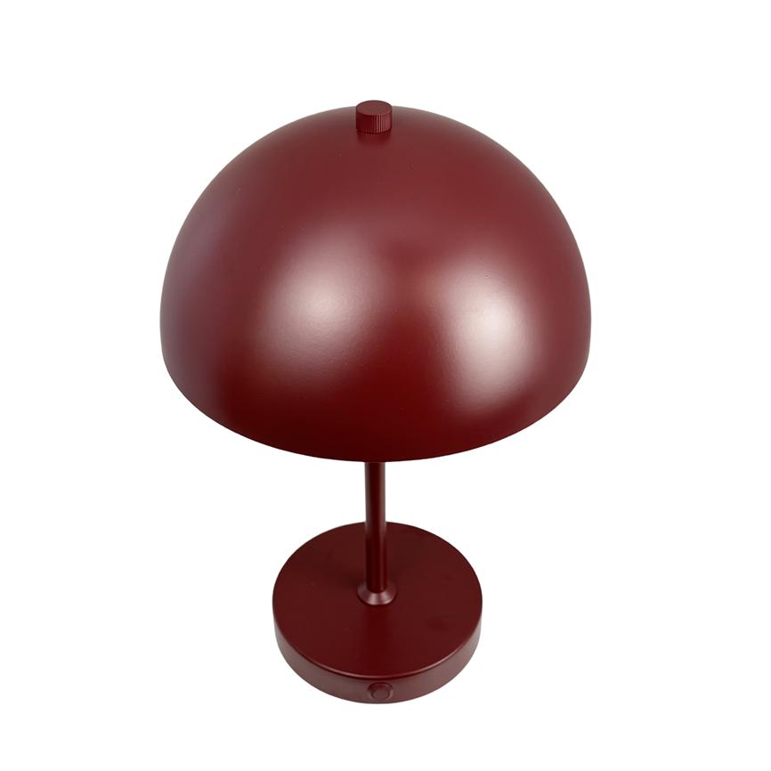 Stockholm LED wiederaufladbare Tischlampe V.2.0 – Dunkelrot