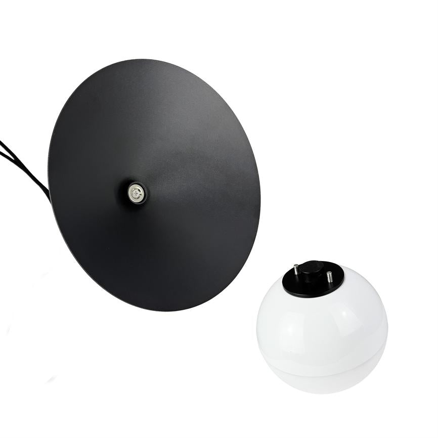 Nova Außenpendelleuchte mit Lichtkugel und Fernbedienung