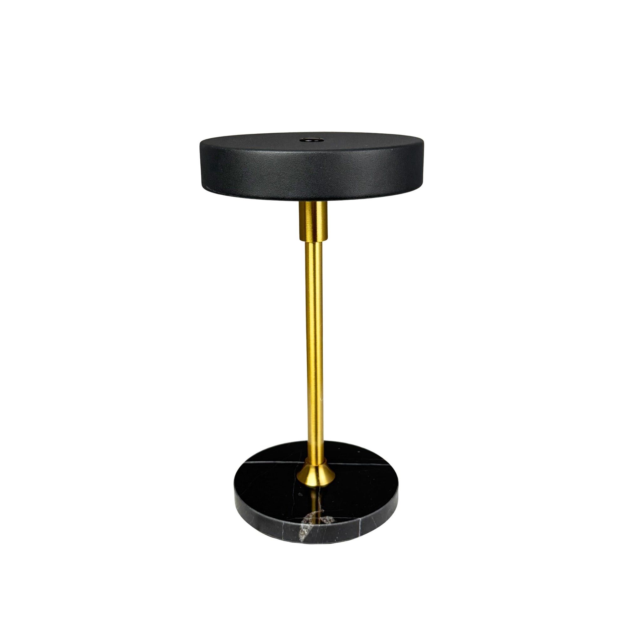 Moonlight LED Mini Wiederaufladbare Tischlampe - Schwarz/Marmor