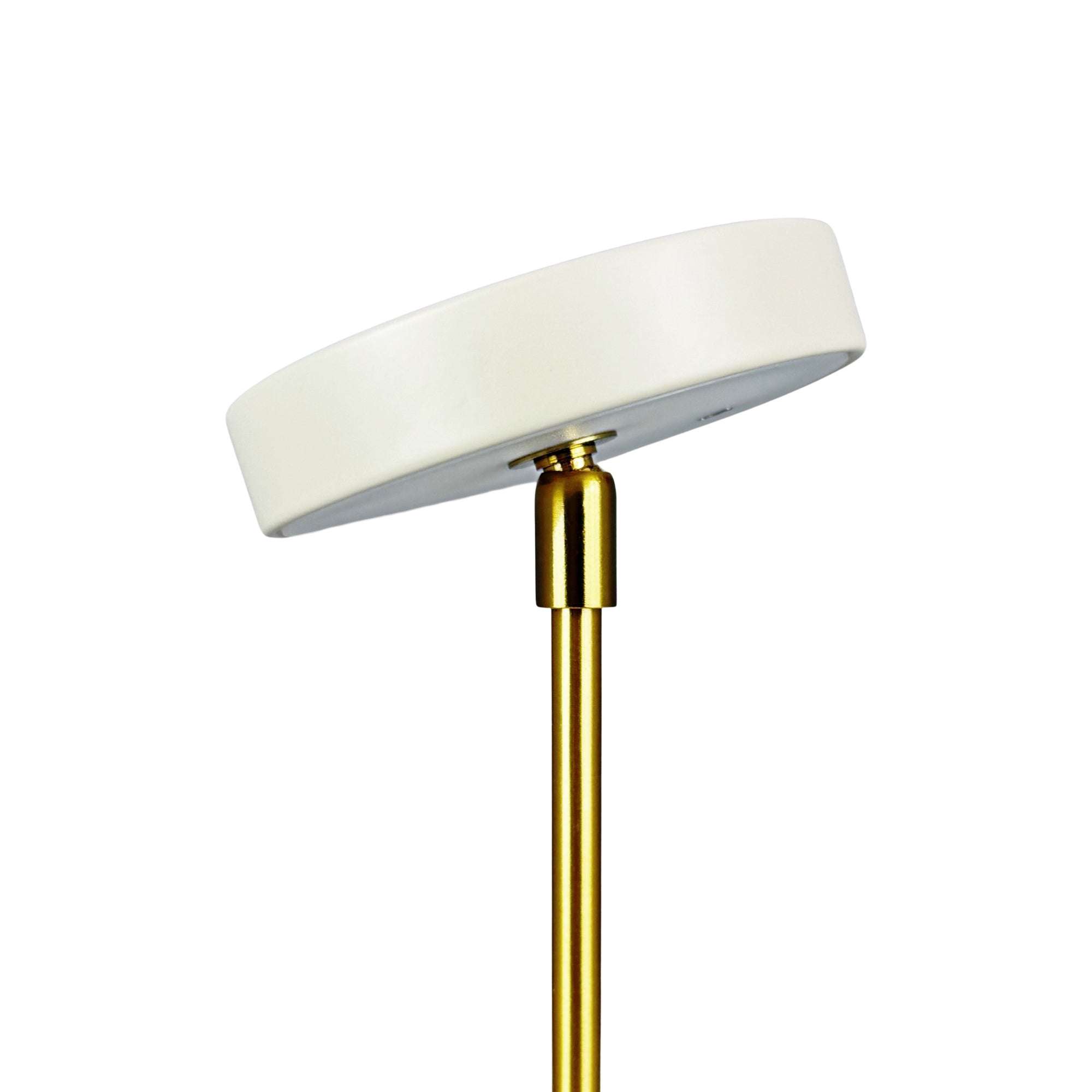 Moonlight LED Mini wiederaufladbare Tischlampe – Beige/Travertin