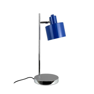 Ocean Tischlampe – Blau/Chrom