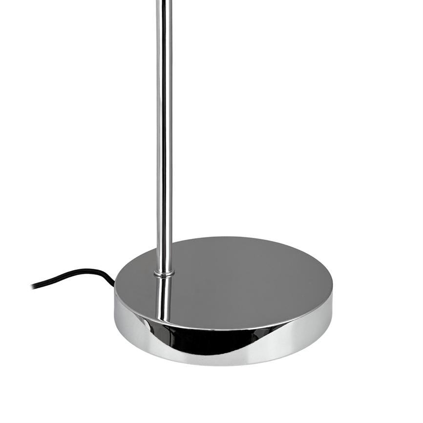 Ocean Tischlampe – Blau/Chrom