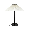 Plissé Tischlampe
