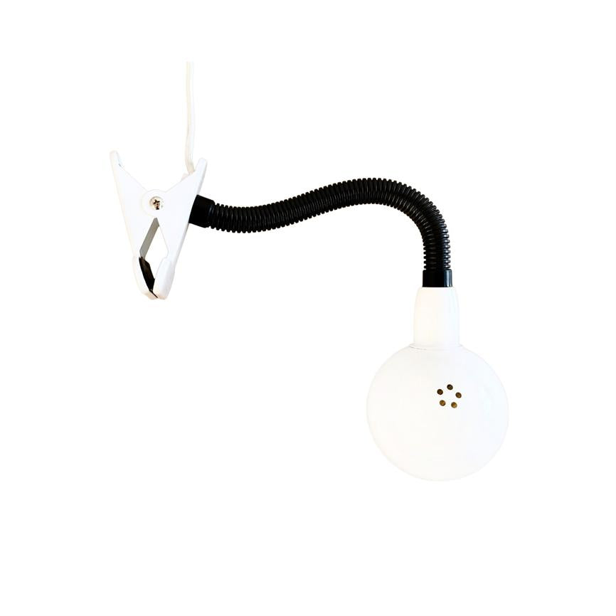 Swan Klemmlampe - Weiß