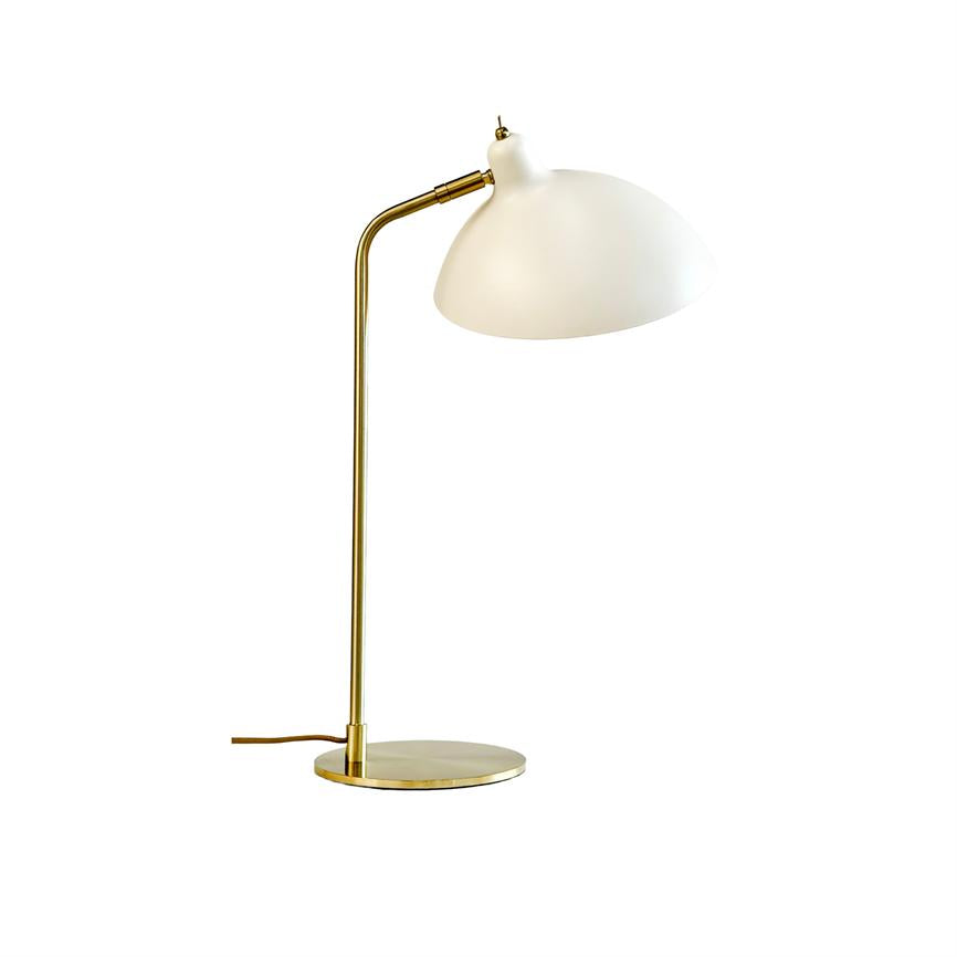 Futura Tischlampe - Beige/Messing